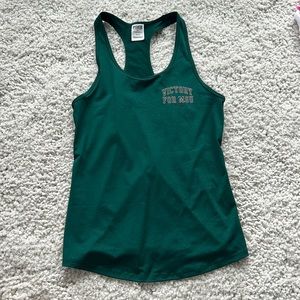 Green MSU tank top